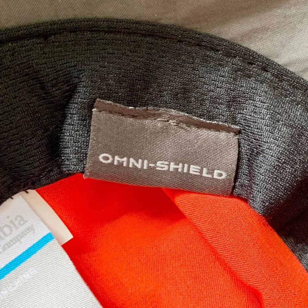 GUC Columbia Wide Brim Omni-Shield Women's Hat, Coral, Size OS